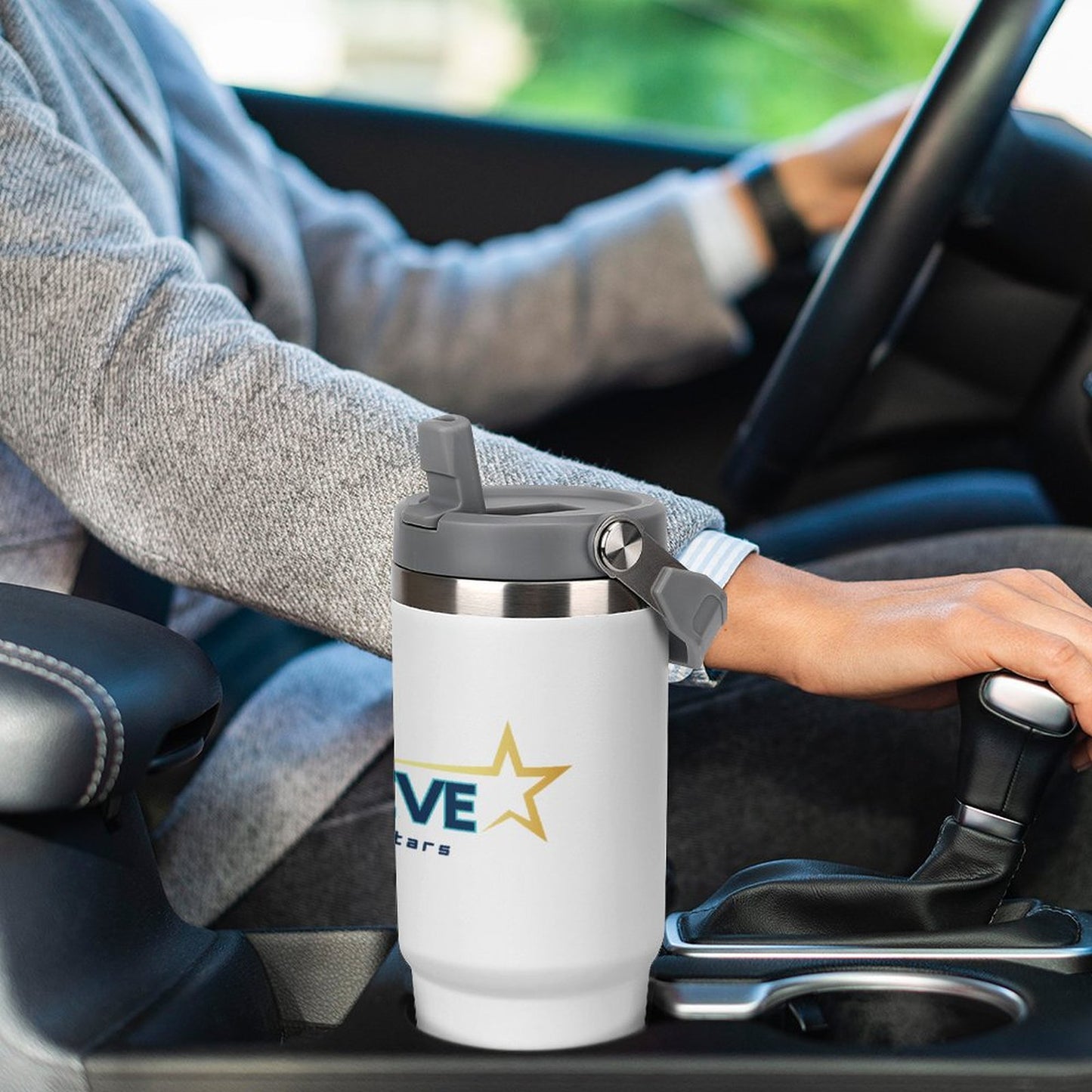 Tumbler with Top Handle