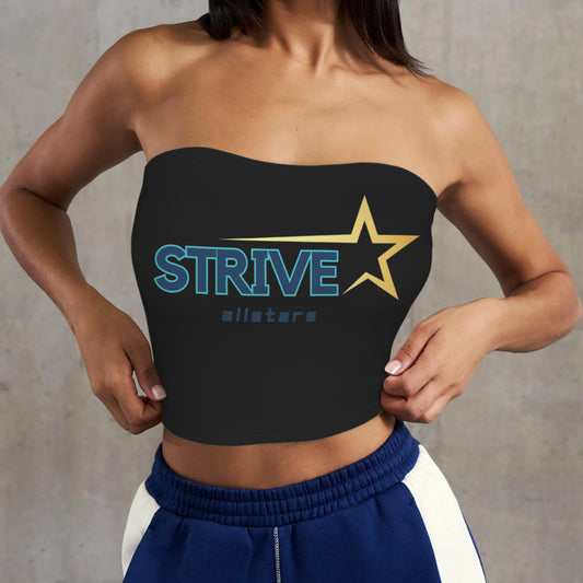 Backless Tube Crop Top